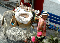 Pistachio Peddler, Santorini