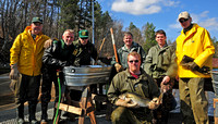 MN DNR Pine River Walleye Stripping Station Crew