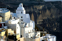 Santorini bluffs and roof lines